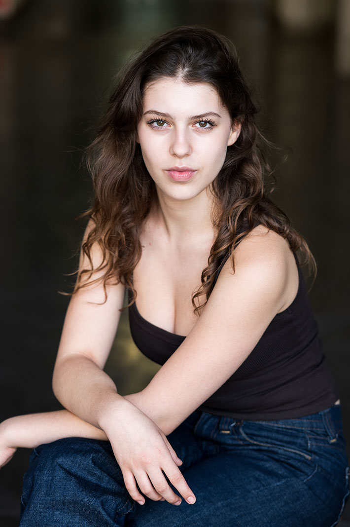 Photo de l'actrice Juliette Devilla Defay fait à Marseille par la photographe de book d'acteur Ulrike Monso