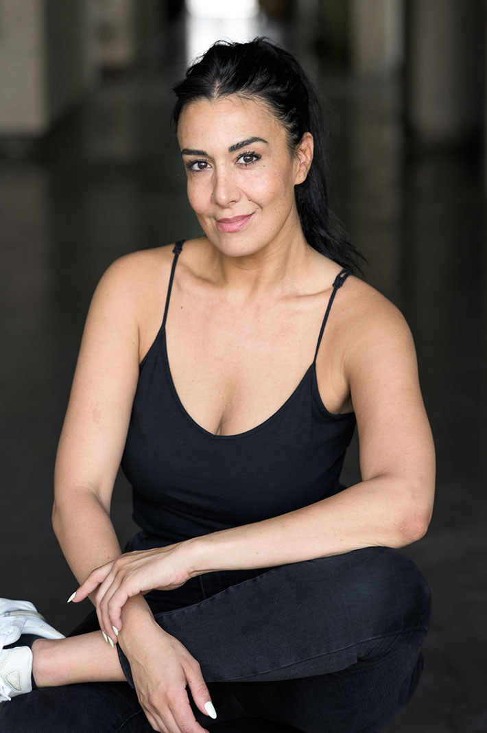 Photo de l'actrice Laurie Caruso fait à Marseille par la photographe de book d'acteur Ulrike Monso