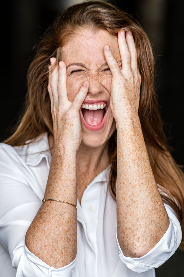 Photo de l'actrice Oceane Bitaille fait à Marseille par la photographe de book d'acteur Ulrike Monso