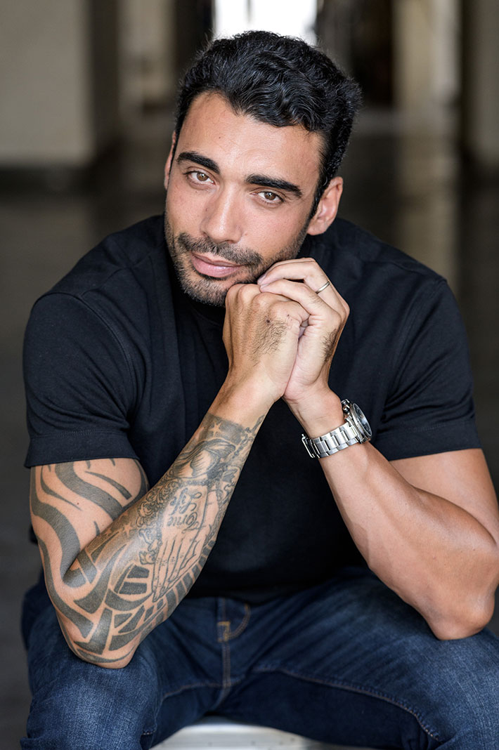 Book photo de Cedric Bieler fait à Marseille par ulrike monso